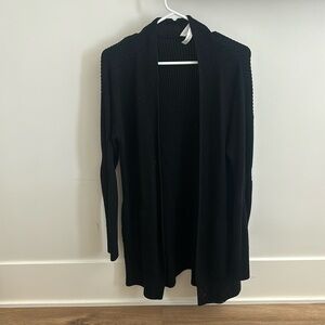 Black lululemon knit cardigan